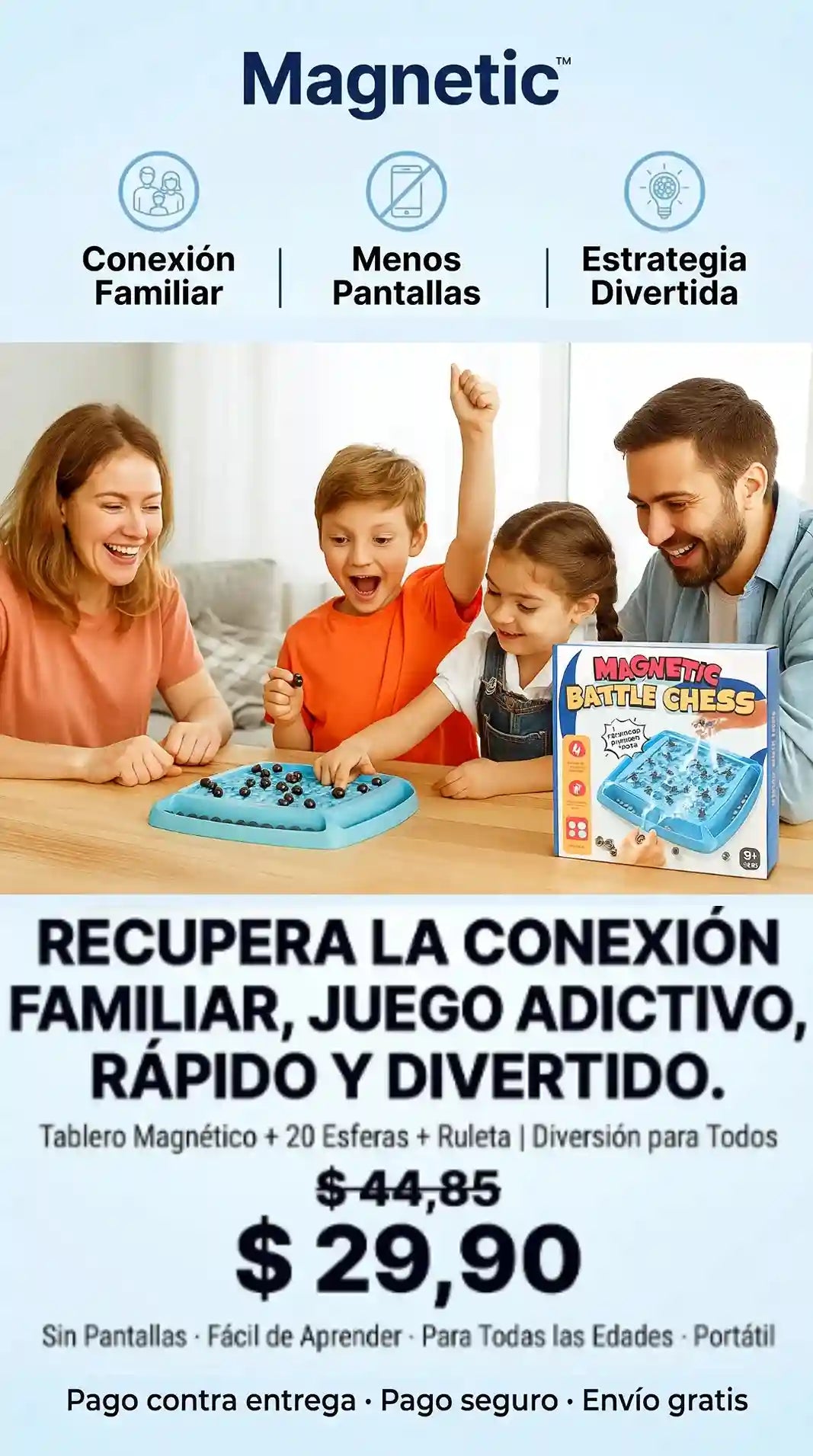 Juego Bolas MAGNET BATTLE CHESS 2