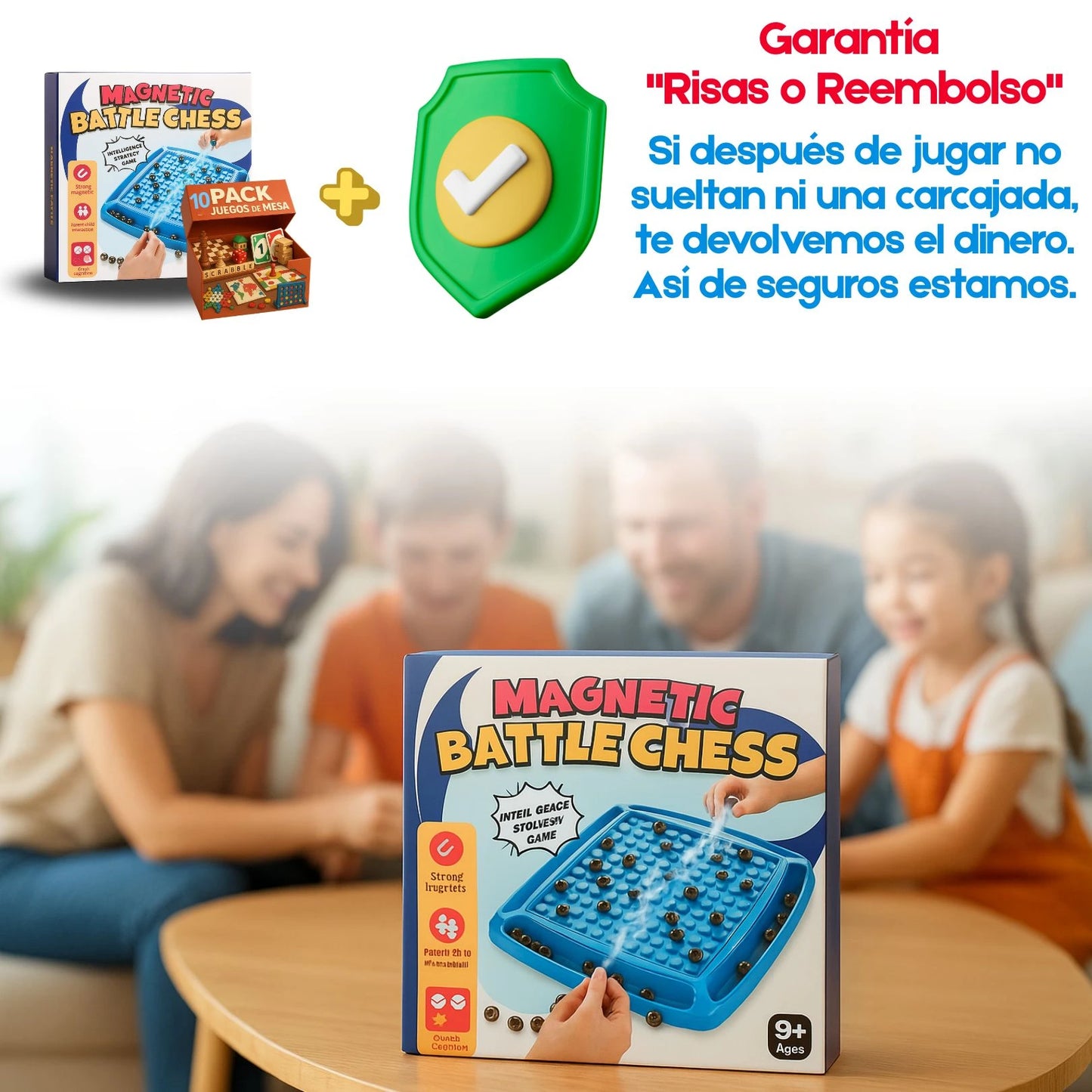 Juego Bolas MAGNETIC BATTLE CHESS