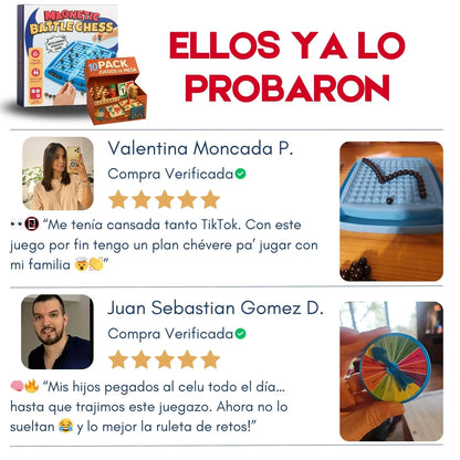 Juego Bolas MAGNET BATTLE CHESS