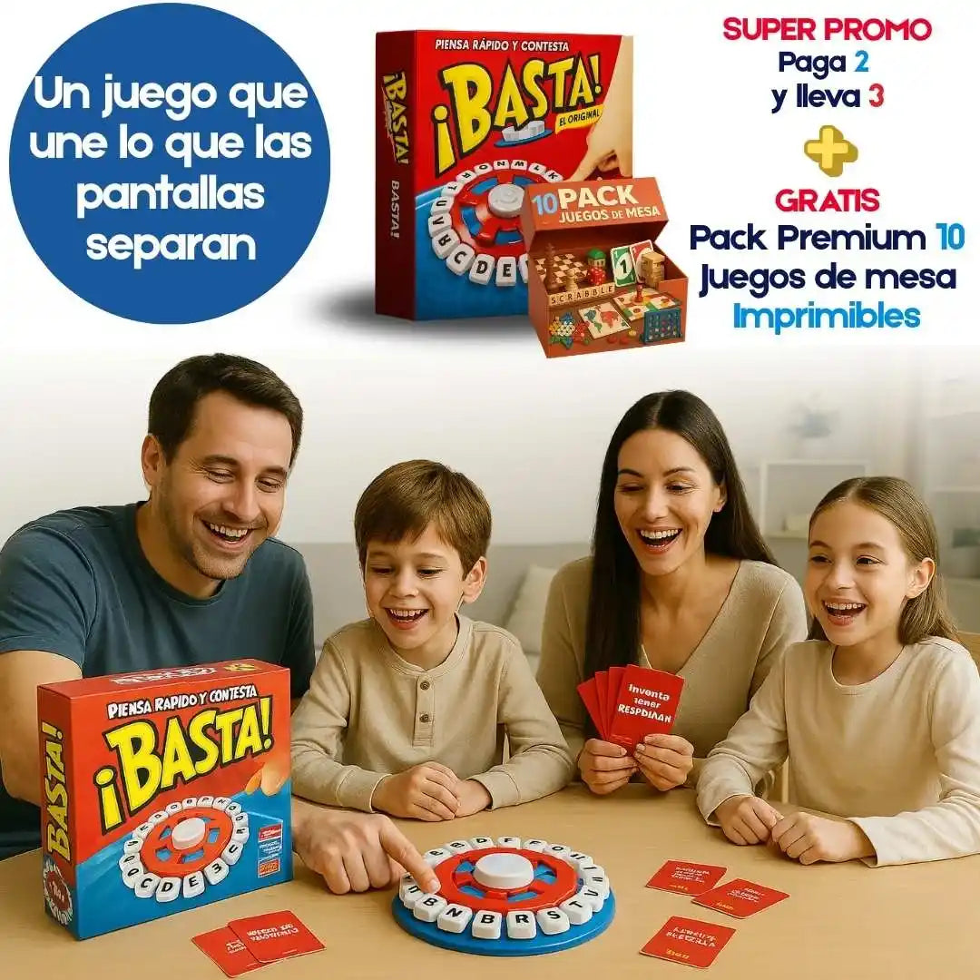 BASTA!® Juego de Palabras y Habilidad