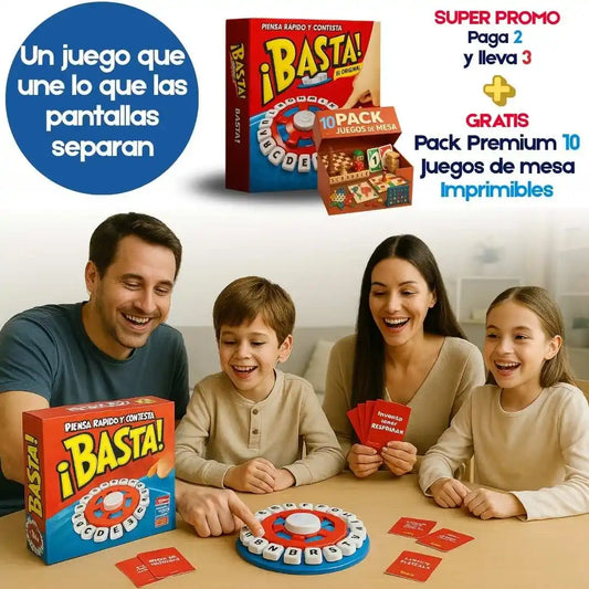 BASTA!® Juego de Palabras y Habilidad