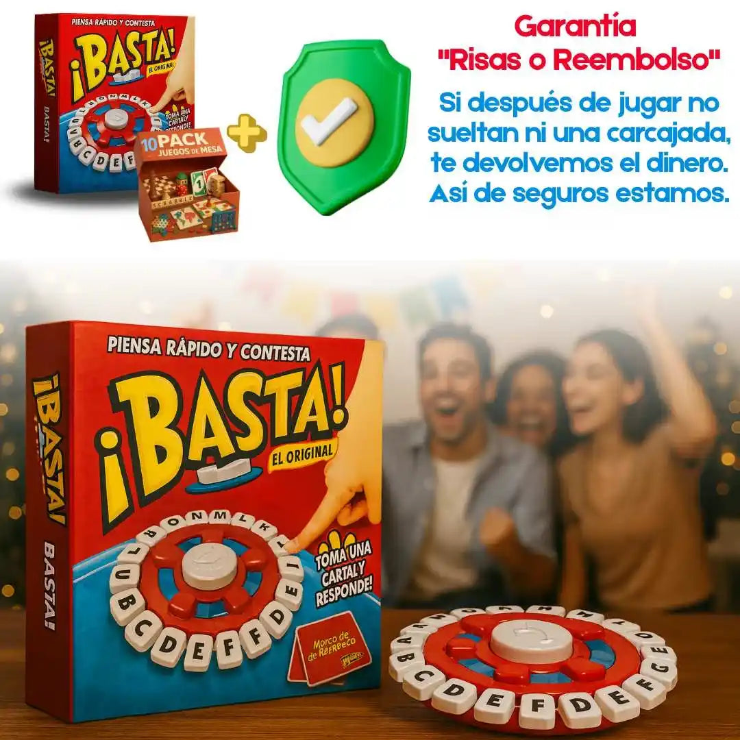 BASTA!® Juego de Palabras y Habilidad