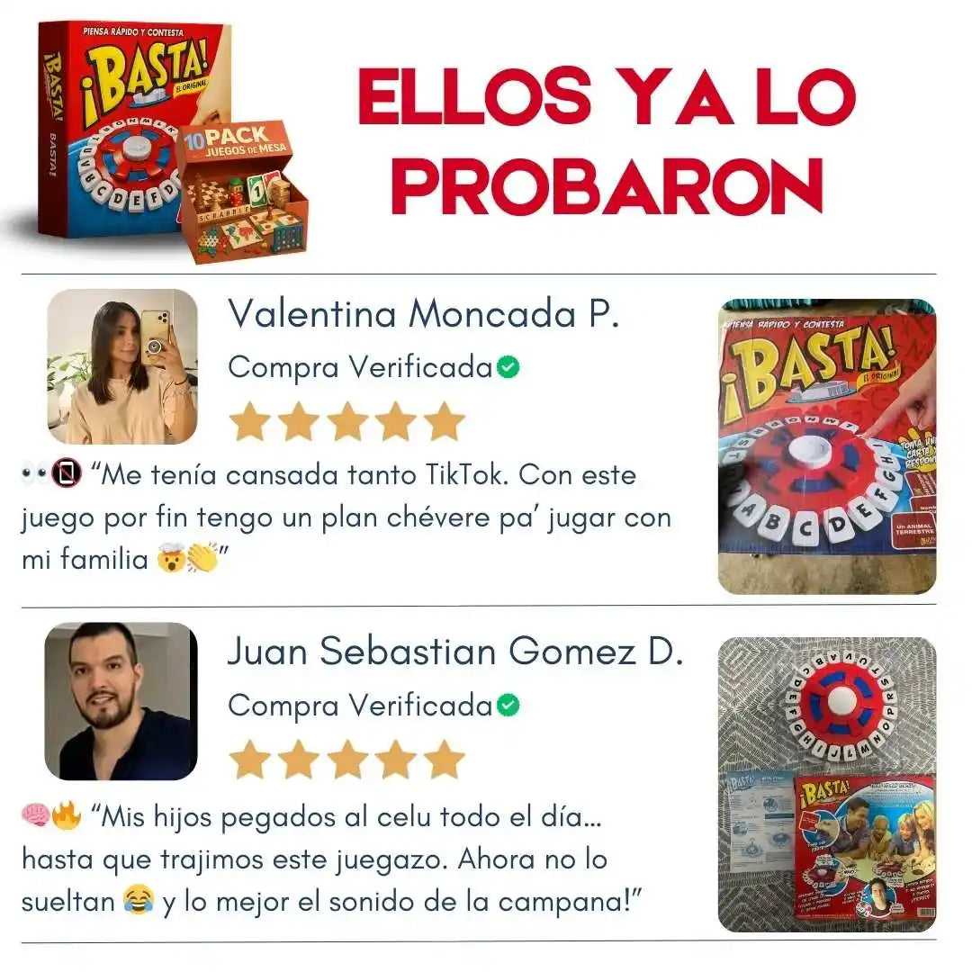 BASTA!® Juego de Palabras y Habilidad